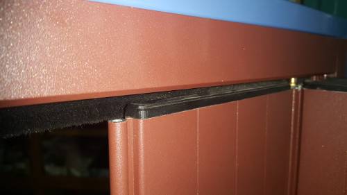 Oblon pliabil sina sus